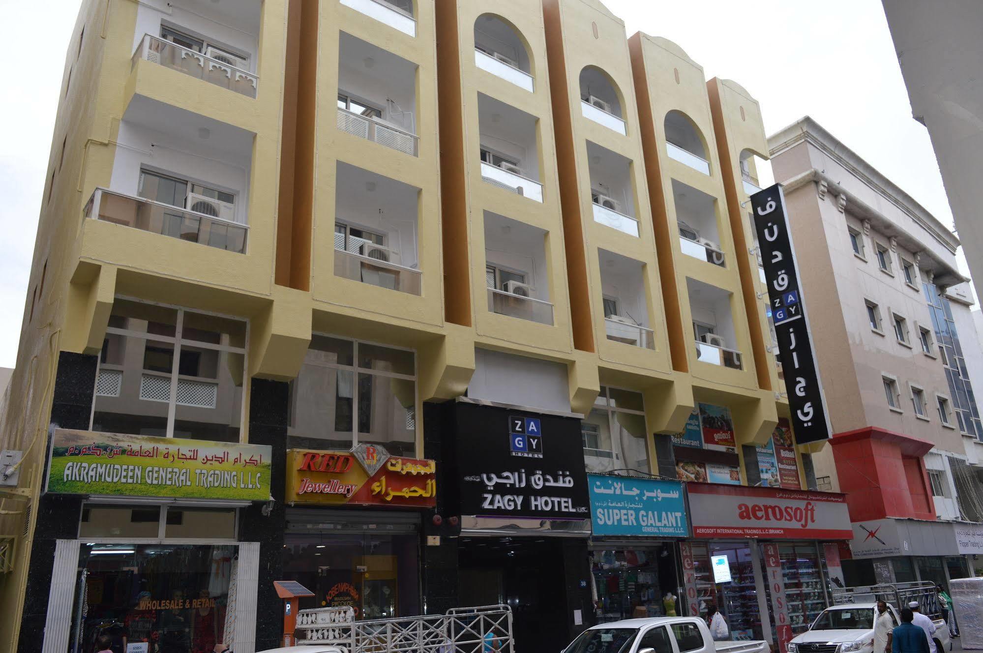 Zagy Hotel Dubai Exterior foto