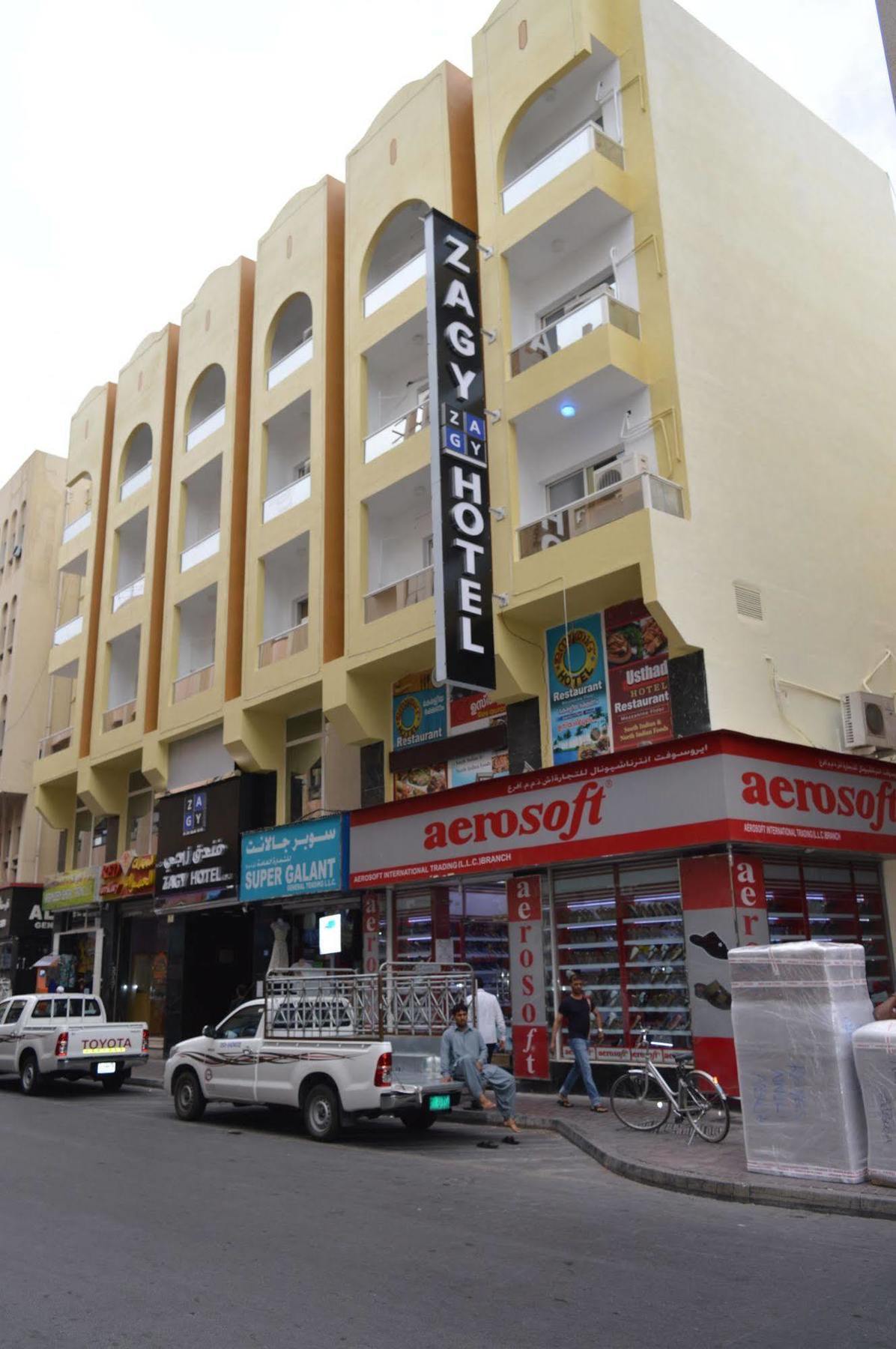 Zagy Hotel Dubai Exterior foto